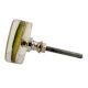 Lime Flat Drawer Glass Knob Online